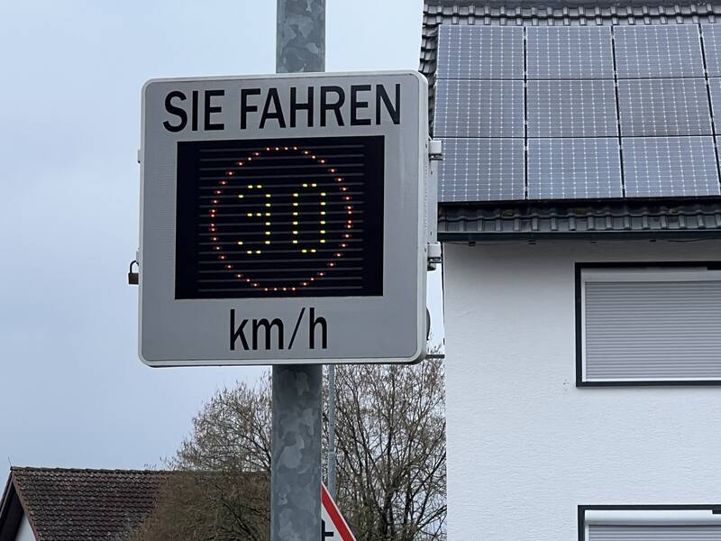 Verkehrs-Smiley