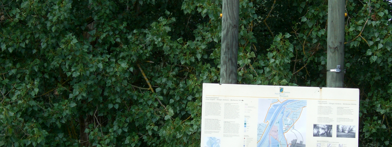 Panet und PAMINA-Infotafel