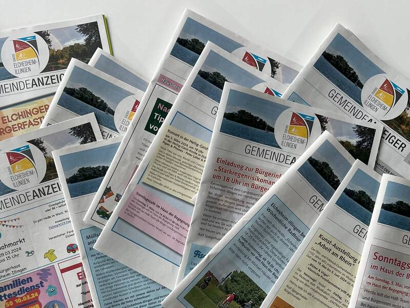 Sammlung Gemeindeanzeiger
