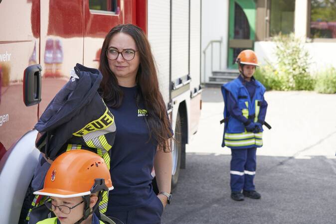 Betreuerin der Jugendfeuerwehr